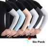 50+ UV Cooling Armsleeves – 6-Pack